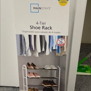 4 tier shoe rack
